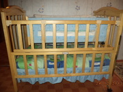 детская деревянная кроватка